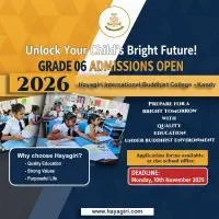 Hayagiri International Buddhist College - Kandy