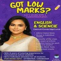 English and Science - Edexcel / Cambridge / Local