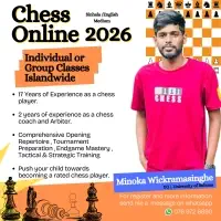 ♟ Online Chess Classes 2026 – Islandwide ♟