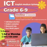 Grade 6, Grade 7, Grade 8, Grade 9 ICT (Online – Individual & Small group classes)mt1