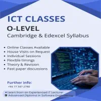 O Level ICT - Cambridge / Edexcel