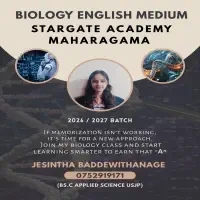 Biology English Medium A/L