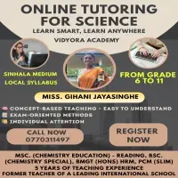 Online Tutoring Class for Science