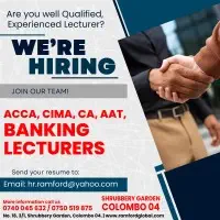 Teachers / Student Counselors / Management Trainees - Sales & Marketing Required