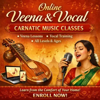 Veena and Vocal Carnatic Music Class