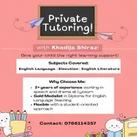 Inspiring Young Minds in English, Literature & Speech and Drama