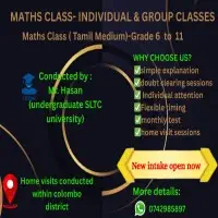 Home visit maths class