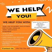 IT | CS | Software Engineering Support | Coding Classes | Project Development