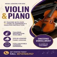 Music Teacher - Violin and Piano