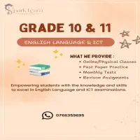 Tuition Classes | English Language, English Literature, ICT | Grade 6-11 (Online / Physical)
