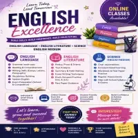 Online English Language, English Literature and English medium Science classes