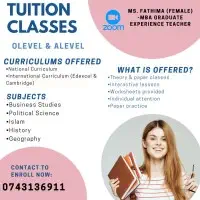 AL அரசியல் விஞ்ஞானம் வகுப்புக்களை