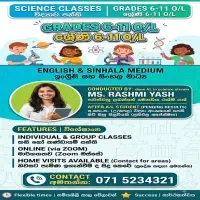 Science class for GCE OL students