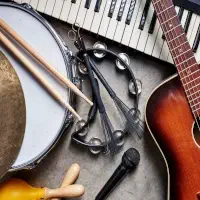 Music class Piano, Guitar, keyboard