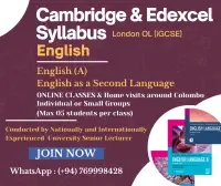 Profile London O/L (Cambridge & Edexcel) - English