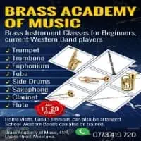 Profile Learn to play an Instrument - Trumpet, Trombone, Euphonium, Tuba, Side Drums, Saxophone, Clarinet, Flute, French Horn - කොළඹ