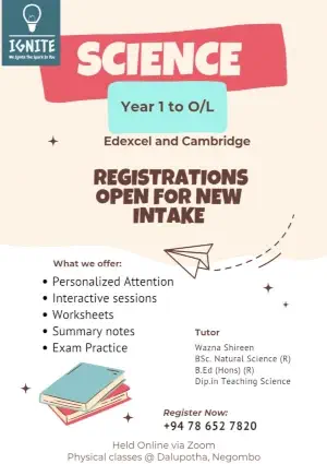 English medium Science