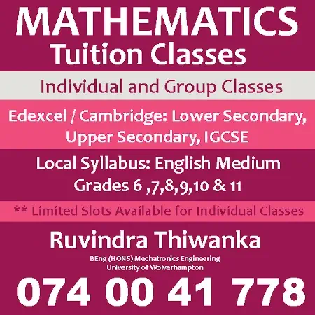 Tuition Mathematics Grades 6, 7, 8, 9